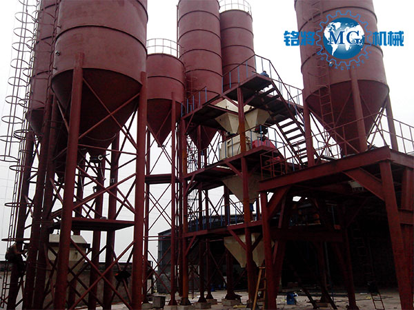 自動干混砂漿設(shè)備如何監(jiān)控原料廠的儲備量