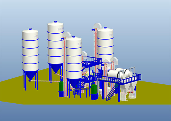 全自動(dòng)無(wú)機(jī)保溫砂漿生產(chǎn)線