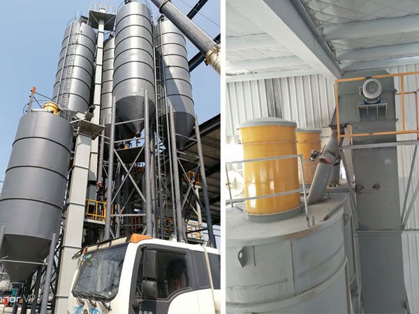 干粉砂漿設(shè)備選用螺旋輸送機(jī)還是斗式提升機(jī)？