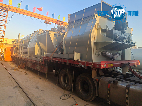 江西南昌全自動干粉砂漿生產(chǎn)線發(fā)貨！