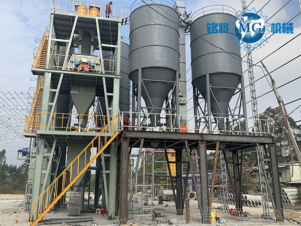 干粉砂漿攪拌站和混凝土攪拌站一樣嗎？可不可以通用？