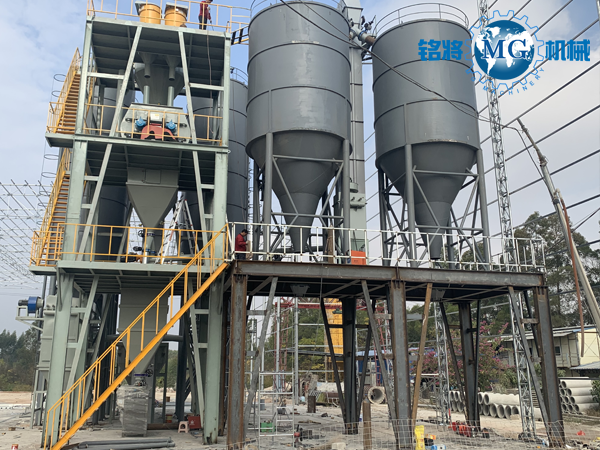 干粉砂漿設(shè)備如何正確投放物料，順序不能亂