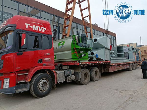 甘肅時(shí)產(chǎn)20噸干粉砂漿生產(chǎn)線已發(fā)貨！