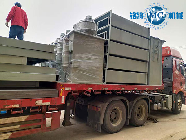 江蘇張家港客戶(hù)干粉砂漿生產(chǎn)線(xiàn)設(shè)備發(fā)貨