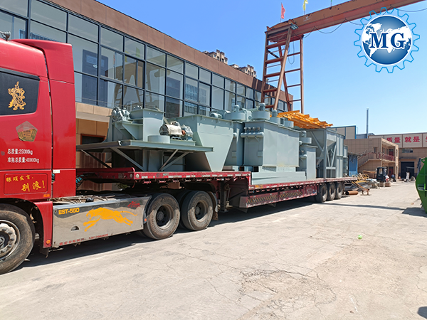 西安干粉砂漿設(shè)備裝車現(xiàn)場(chǎng)！