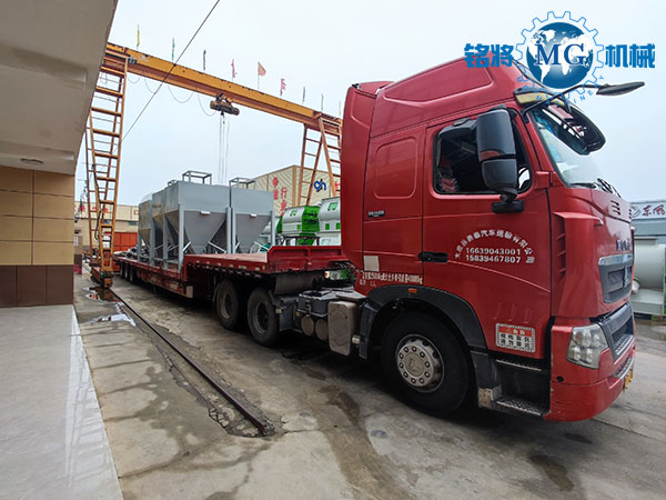 江西鷹潭干粉砂漿設(shè)備發(fā)貨！