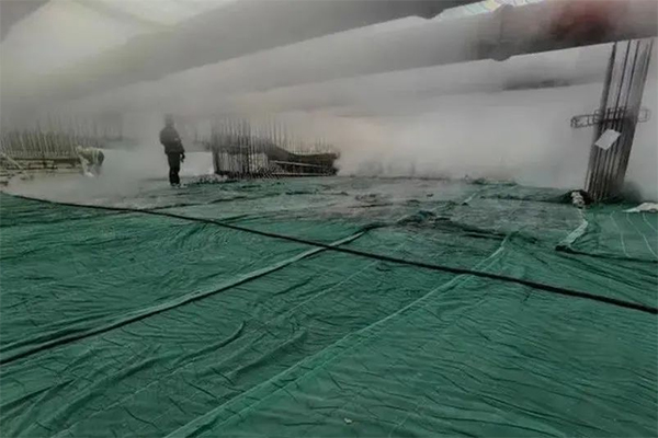 “蒸科技”首次亮相濟(jì)南地鐵，冬季混凝土砂漿低溫施工也不怕！