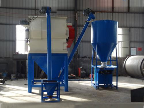 簡易雙軸干粉砂漿生產(chǎn)線